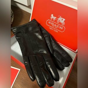 Coach Leather Gloves